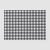 Zwarte en witte buffelkerst tissuepapier (Voorkant)