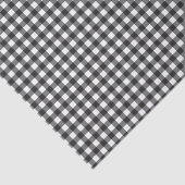 Zwarte en witte buffelkerst tissuepapier (Detail)