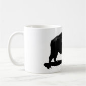 Zwarte en witte buffels koffiemok (Links)