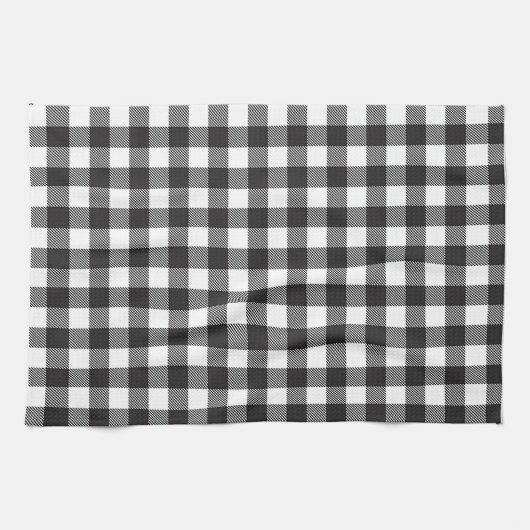 Zwarte en witte buffels met keukenhanddoeken (Horizontaal)