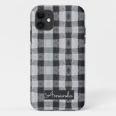 zwarte en witte buffelvlek Case-Mate iPhone case (Achterkant)