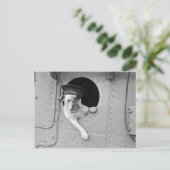 zwarte en witte bullehond Nautical Briefkaart (Staand voorkant)
