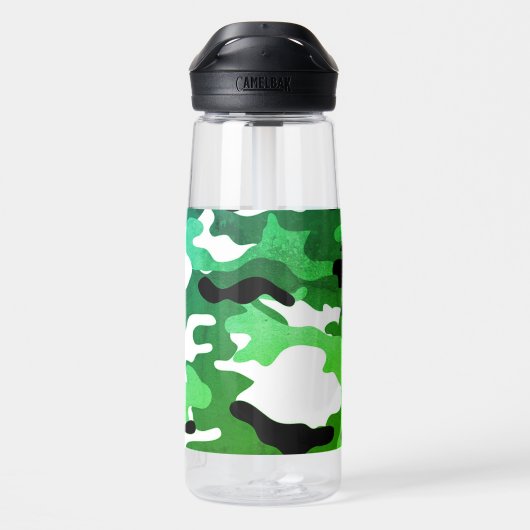 Zwarte en witte Camelbak Waterfles (Achterkant)