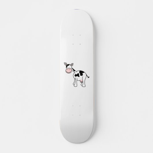 Zwarte en witte Cartoon. Persoonlijk Skateboard (Voorkant)