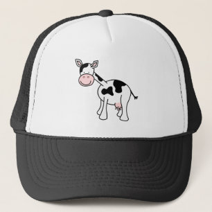 Zwarte en witte Cartoon. Trucker Pet