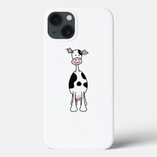 Zwarte en witte Cartoon. Voorkant. Case-Mate iPhone Case