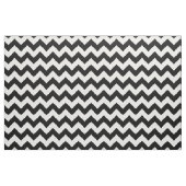 Zwarte en witte Chevron Stof (Yard (91,4 cm))