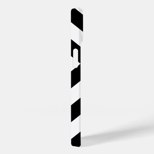 Zwarte en witte Chevrons Case-Mate iPhone Case (Achterkant / Rechts)