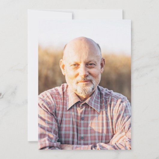 Zwarte en witte chrokbord Fotorustwedstrijd Kaart (Achterkant)