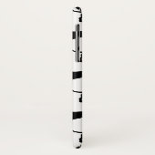 Zwarte en Witte Dachshunds Aangepaste naam Case-Mate iPhone Case (Achterkant/links)