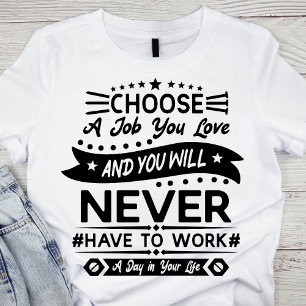 Zwarte en Witte Dag van de Arbeid T-shirt