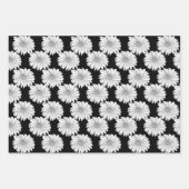 Zwarte en Witte Dagen Inpakpapier Vel (Voorkant 3)