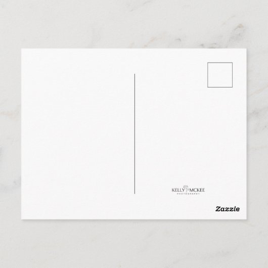 Zwarte en Witte Dahlia Flower Briefkaart (Achterkant)