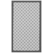 Zwarte en witte diamantfacetten tafelkleed (Voorkant)