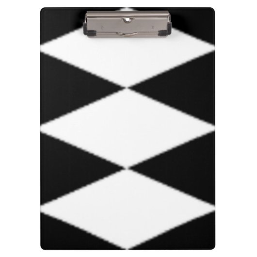 ZWARTE EN WITTE DIAMONEN KLEMBORD (Voorkant)