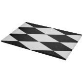 ZWARTE EN WITTE DIAMONEN SNIJPLANK (Hoek)