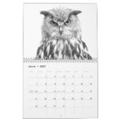 Zwarte en witte dieren kalender (Mar 2027)