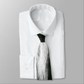 Zwarte en witte doezelaar stropdas (Gebonden)