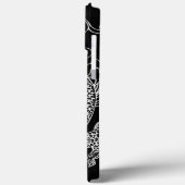 Zwarte en witte draak Case-Mate iPhone case (Achterkant / Links)