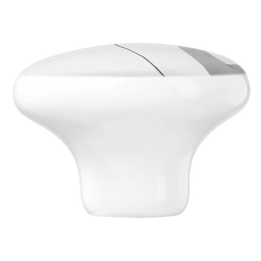 ZWARTE EN WITTE DRAWER KNOB KERAMISCHE KNOP (Zijkant)