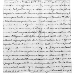 Zwarte en Witte Elegant aangepaste tekst Douchegordijn