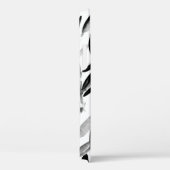 Zwarte en witte elegante waterverf natuurlijke bla Case-Mate iPhone case (Achterkant / Rechts)