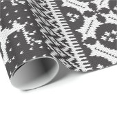 zwarte en witte esle - messing trui cadeaupapier (Rol Hoek)