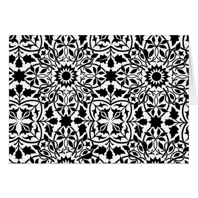 Zwarte en witte filigree (Voorkant Horizontaal)