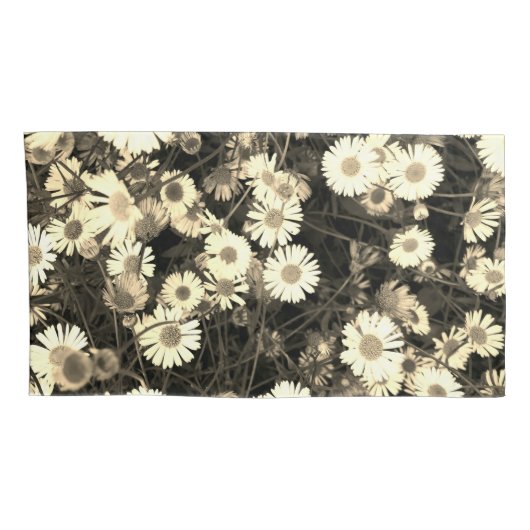 Zwarte en witte foto kussensloop (Achterkant-Rechts)