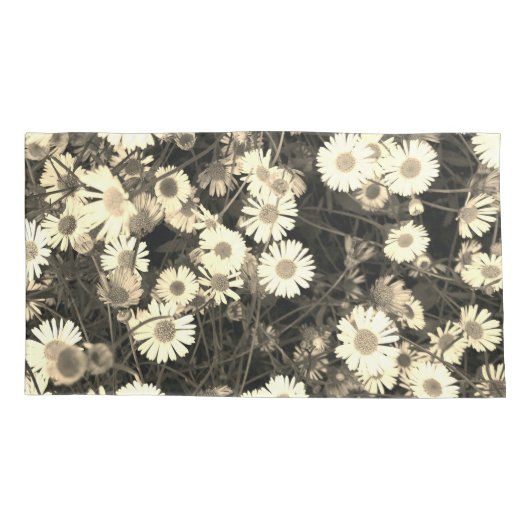 Zwarte en witte foto kussensloop (Achterkant-Links)