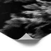 Zwarte en witte fotografie knielengel poster (Hoek)