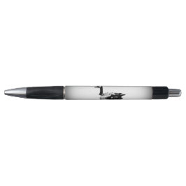 Zwarte en witte gans pen
