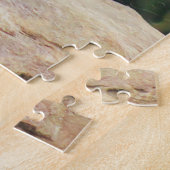 Zwarte en witte gebergte op Rocks Legpuzzel (Zijkant)