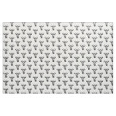 Zwarte en witte geiten stof (Yard (91,4 cm))