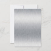 Zwarte en witte gelukkige verjaardag vader bedankt (Achterkant)