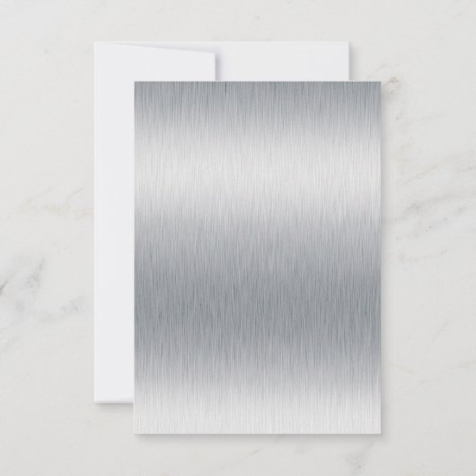 Zwarte en witte gelukkige verjaardag vader bedankt (Achterkant)