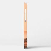 ZWARTE EN WITTE GIRAFFE OP GEBIED VAN BROWN GRAS Case-Mate iPhone CASE (Achterkant / Links)