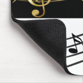 Zwarte en witte gouden Muismat! Muismat (Hoek)