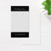 Zwarte en witte haring visitekaartje (Bureau)