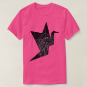 Zwarte en witte herbergen t-shirt (Design voorkant)