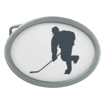 ZWARTE EN WITTE HOCKEY-SPELER