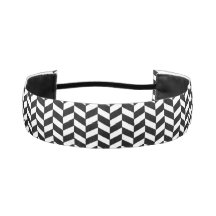 Zwarte en witte hoofdband