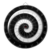 Zwarte en Witte Hypnotic Regulation Dart Board Dartbord (Voorkant)
