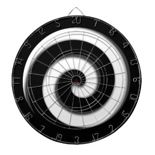 Zwarte en Witte Hypnotic Regulation Dart Board Dartbord