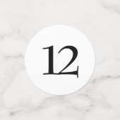 Zwarte en Witte Kat Birthday Party Confetti (Kleine voorkant)