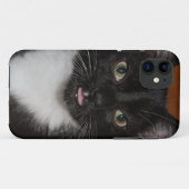ZWARTE EN WITTE KAT Case-Mate iPhone CASE (Achterkant (horizontaal))