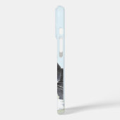 Zwarte en witte kat Case-Mate iPhone case (Achterkant / Links)