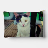 Zwarte en witte kat etui (Achterkant)