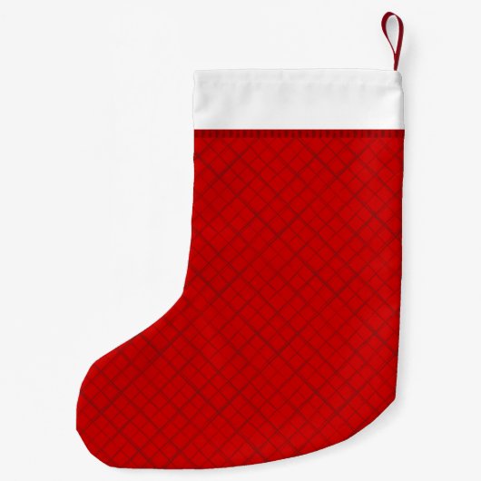 Zwarte en witte kat | Funny Tuxedo Cat Holiday Kleine Kerstsok (Achterkant)