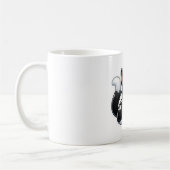 Zwarte en witte kat koffiemok (Links)